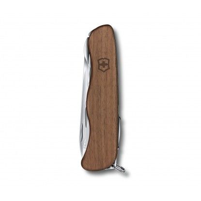 Victorinox Forester Wood kišeninis peilis su riešutmedžio rankena