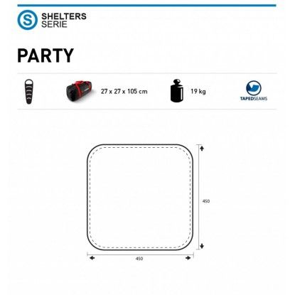 Trimm Party tent