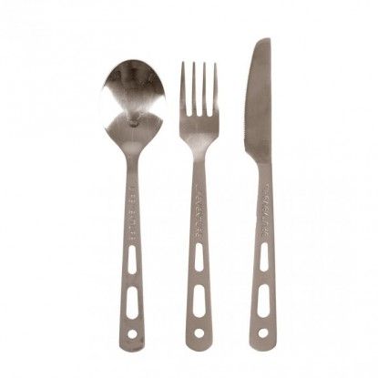 Įrankiai Lifeventure Titanium Cutlery Set