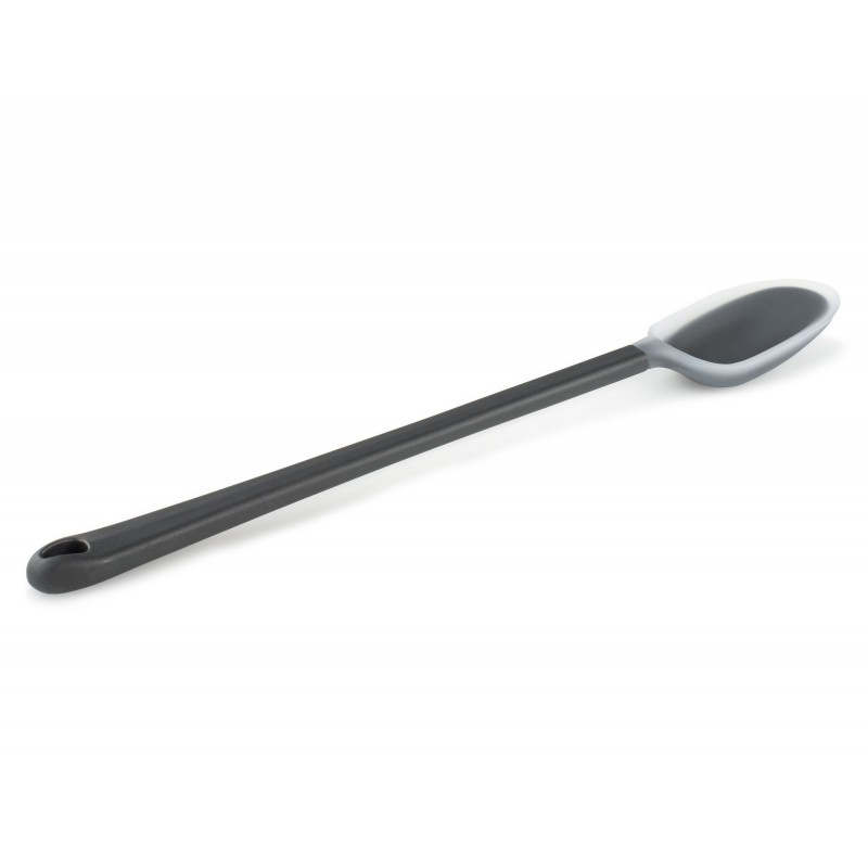 GSI Outdoors Essential Travel Spoon – Long-Handled Silicone-Tipped Camping Spoon