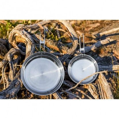 Primus CampFire Frying Pan 21 cm | Nerūdijančio plieno turistinė keptuvė | Expedition.lt