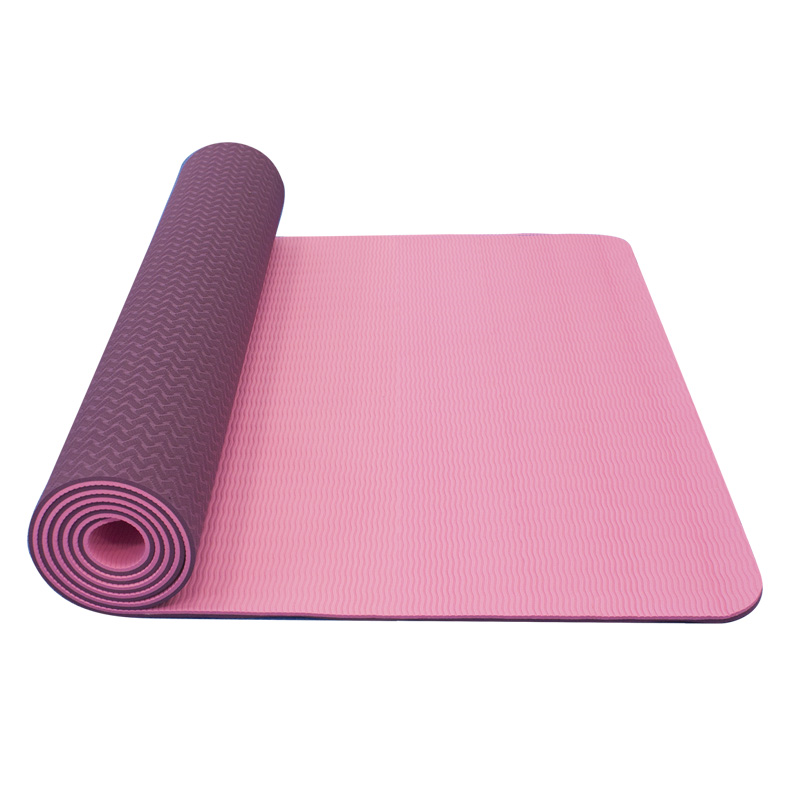 YATE Yoga Mat TPE 6 mm Pink/Purple