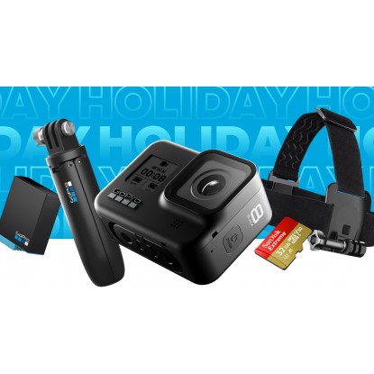 Rinkinys : kamera GoPro HERO 8 Black + aksesuarai dovanų !!!