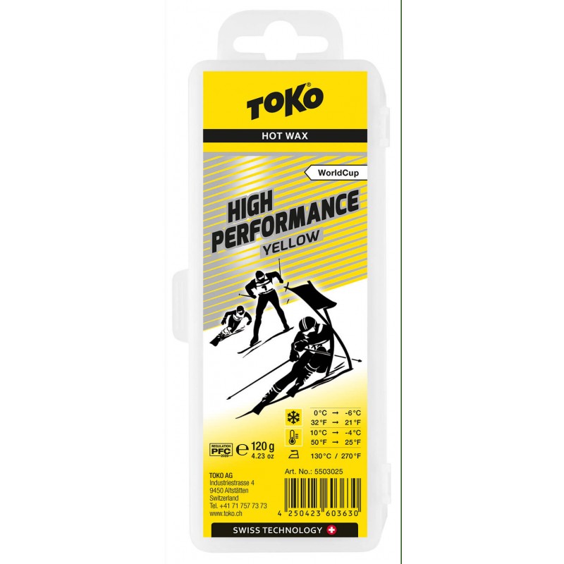 Vaškas Toko High Performance Hot Wax yellow