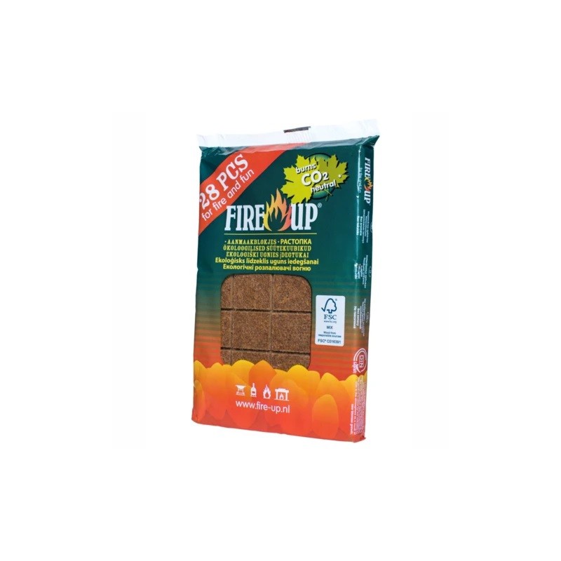 Firelighters tablet FIRE UP, 28pcs