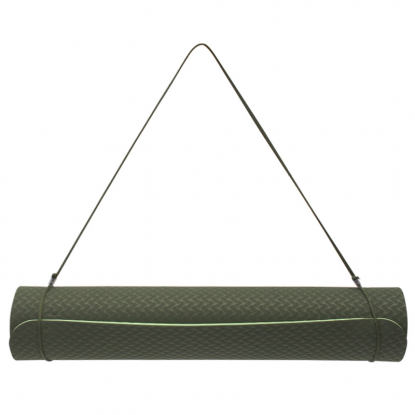 YATE Yoga Mat TPE 6 mm Light Green/Dark Green