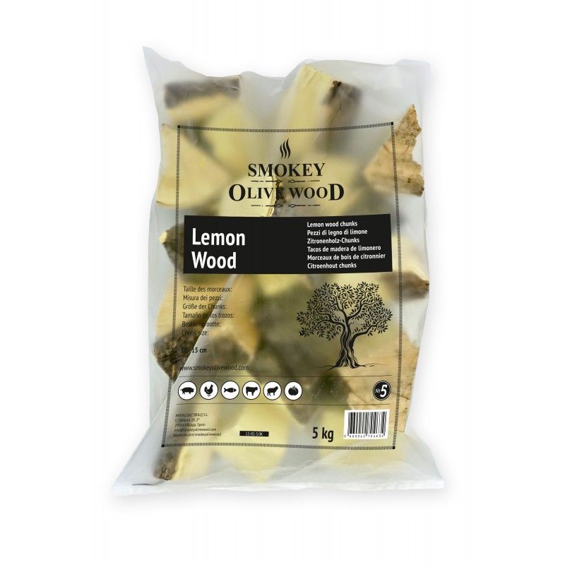 Medžio gabaliukai Smokey Olive Wood 1.5kg citrinmedžio