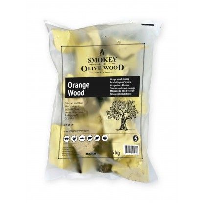 Smokey Olive Wood 1.5kg Raw Chunks Orange