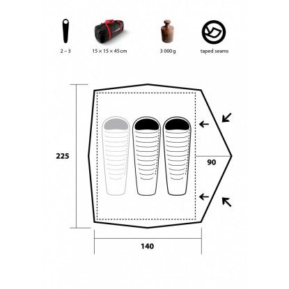 Trimm Compact tent