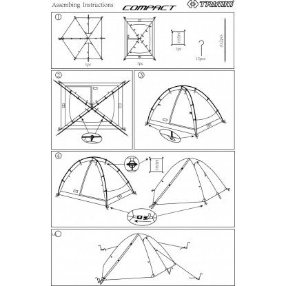 Palapinė Trimm Compact