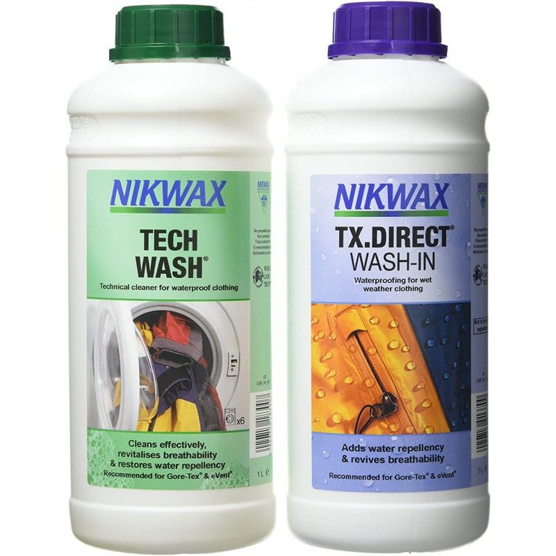 Skalbiklių rinkinys Nikwax Combo Tech Wash/ TX.Direct