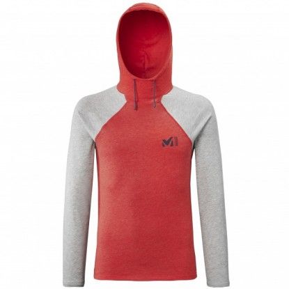 Bluzonas Millet Red Wall Light Hoodie