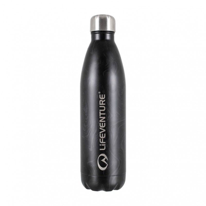 Termosinė gertuvė Lifeventure Insulated Bottle 750ml swirls juoda