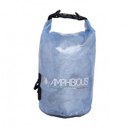 Amphibious Tube 20L Dry Bag transparent blue