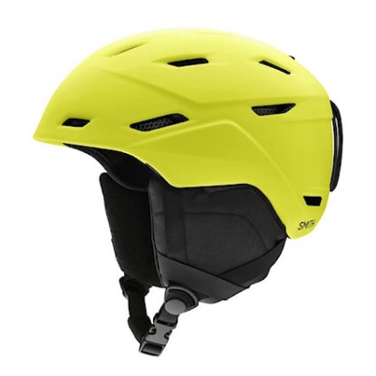 Smith Mission helmet matte neon yellow