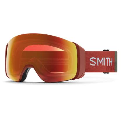 Smith 4D MAG ChromaPop goggles clay red landscape
