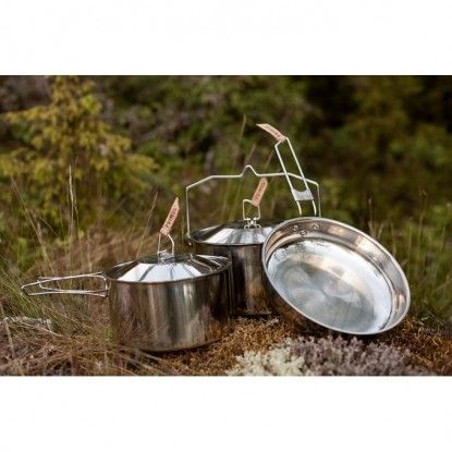Primus Campfire Cookset stainless steel small