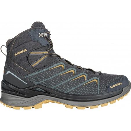 LOWA Ferrox Pro GTX MID steel blue mustard