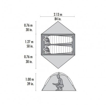 MSR Hubba Bubba NX 2 tent