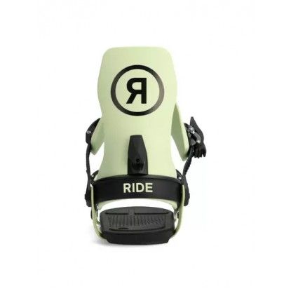 Ride A-6 lime snowboard bindings