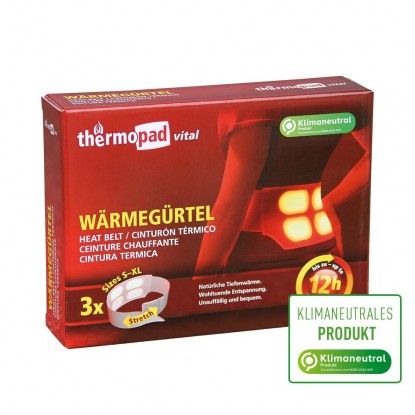 Thermopad Heat belt- box of 3