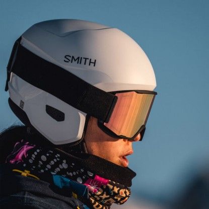Smith Icon Mips matte white helmet