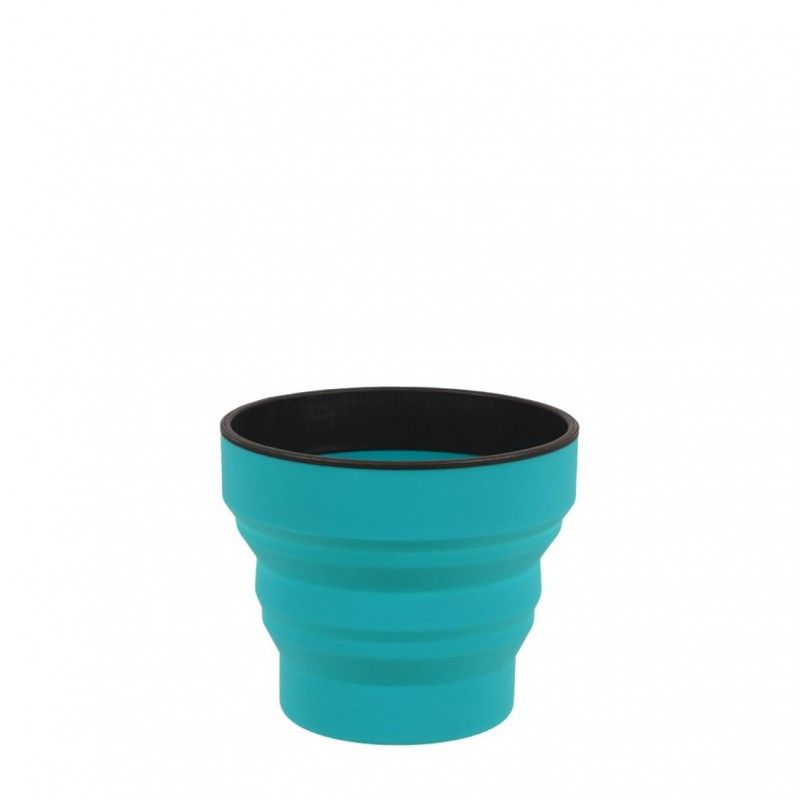 Sulankstomas puodelis Lifeventure Flexi Mug teal