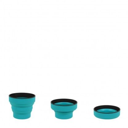 Lifeventure Ellipse Collapsible Cup teal