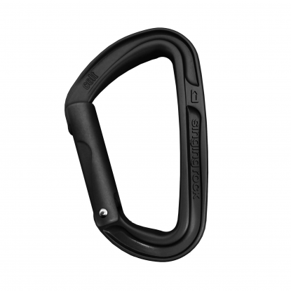 Singing Rock COLT Straight Black K0111BB00 Carabiner
