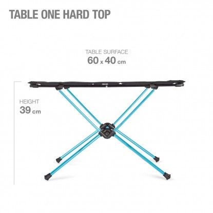 Helinox Table One Hard Top black