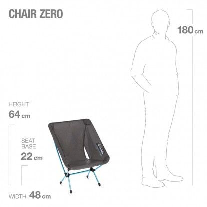 Sudedama kėdė Helinox Chair Zero