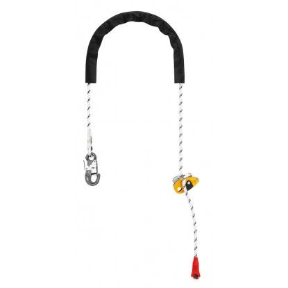 Petzzl GRILLON HOOK reguliuojamas darbo pozicionavimo lynas su HOOK jungtimi EN 358