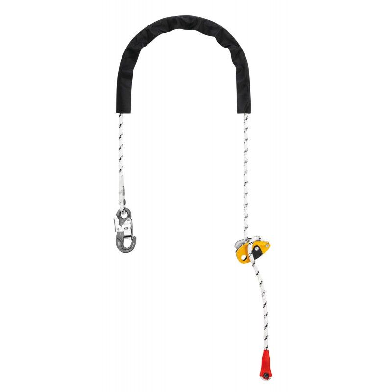 Petzzl GRILLON HOOK reguliuojamas darbo pozicionavimo lynas su HOOK jungtimi EN 358