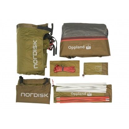 Palapinė Nordisk Oppland 4 PU dark olive