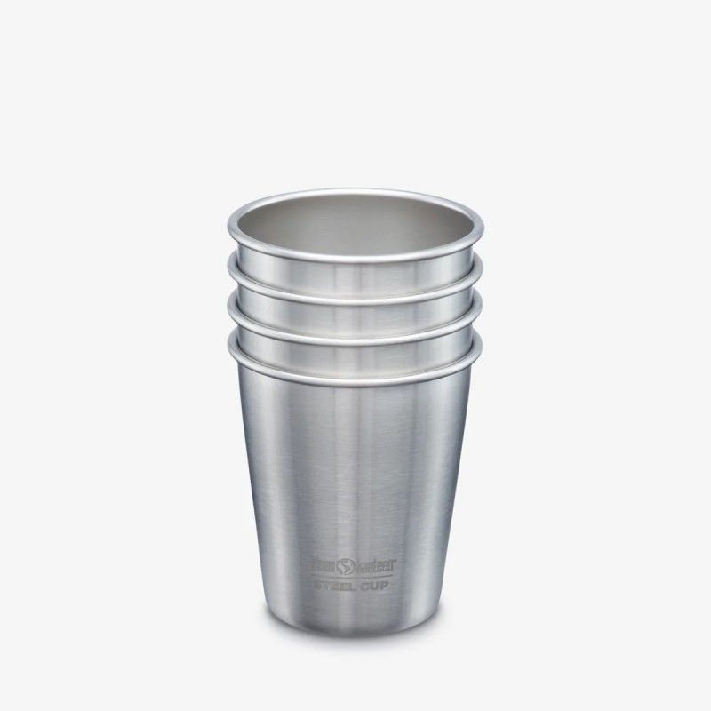 Puodelių komplektas Klean Kanteen Steel 296ml 4 vnt.