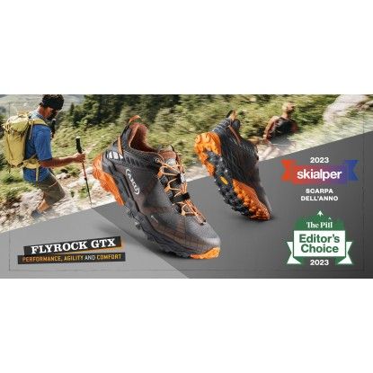 AKU Flyrock GTX Green/Grey | Trail bėgimo ir žygių batai su Gore-Tex ir Vibram | Expedition.lt