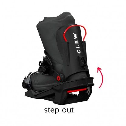 CLEW Freedom 1.0 Step-In snowboard bindings