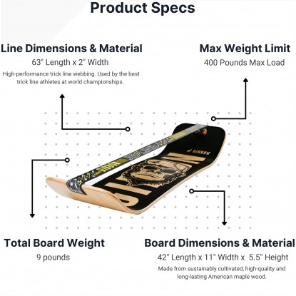 Gibbon Giboard Caesar Jib set