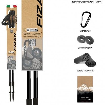 Nordic walking poles Fizan NW Speed violet