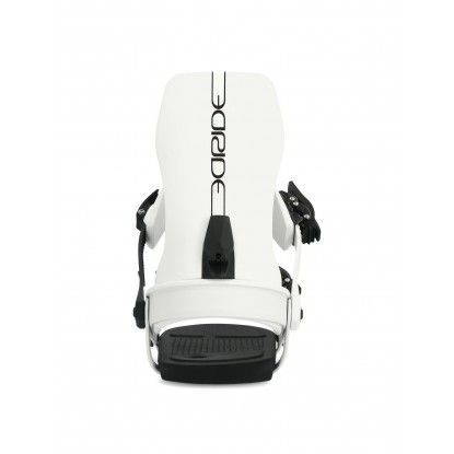 Ride A-6 white snowboard bindings