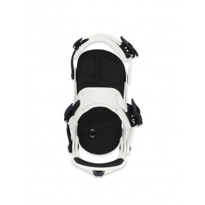 Ride A-6 white snowboard bindings