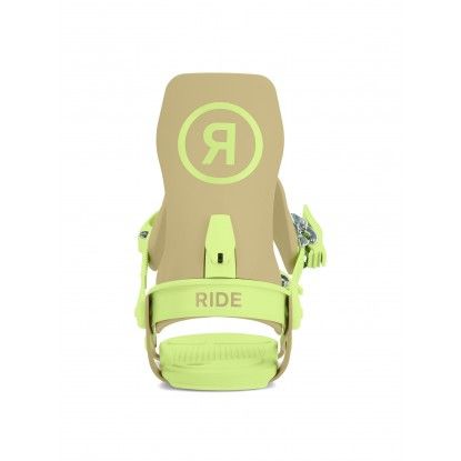 Ride A-6 olive/lime snowboard bindings