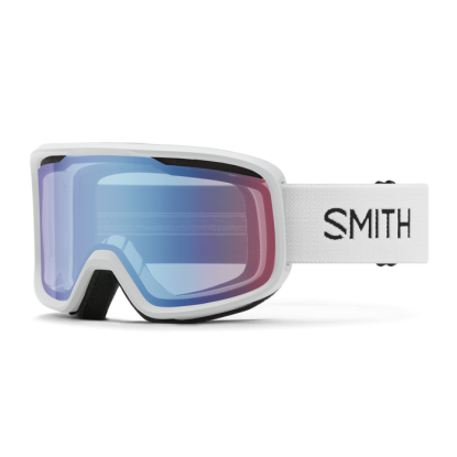 Smith Frontier white blue sensor