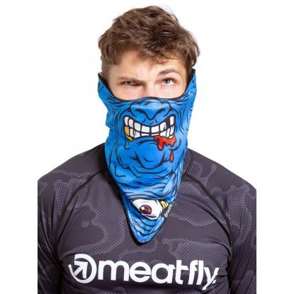 MeatFly Monster blue mask