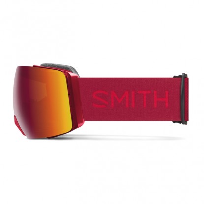 Smith I/O MAG XL Crimson + ChromaPop Sun Red Mirror