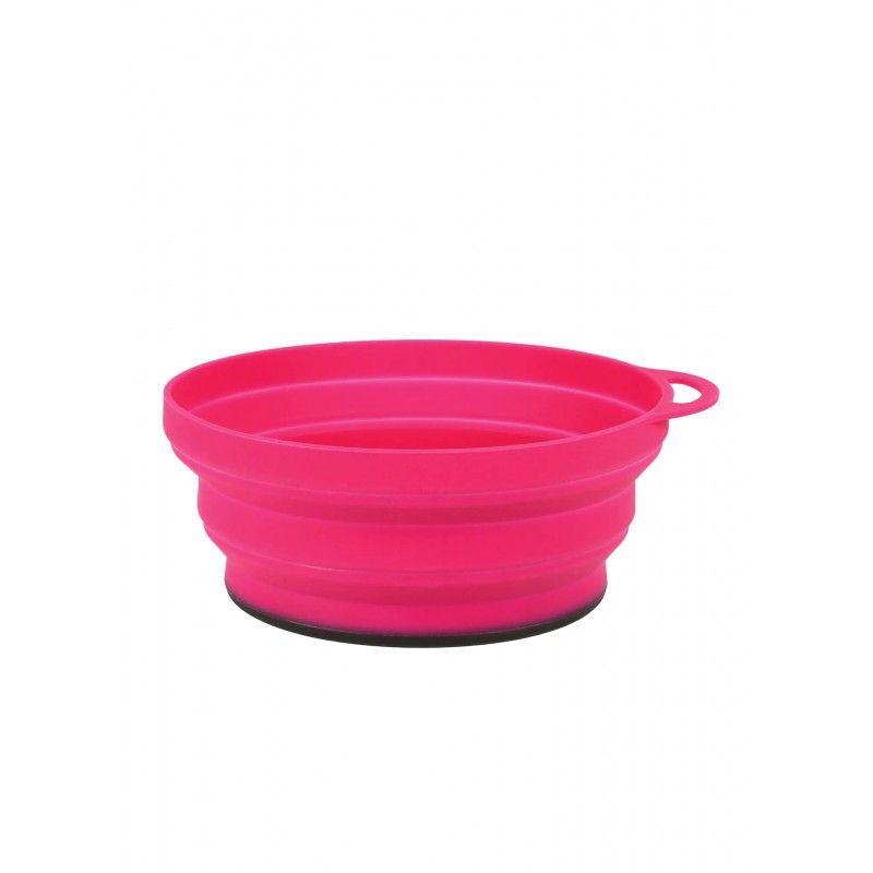 Lifeventure Flexi Bowl pink sulankstomas dubenėlis