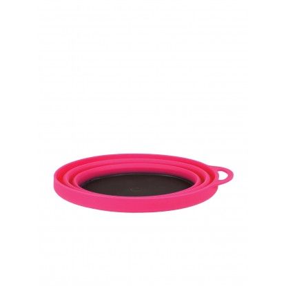 Lifeventure Flexi Bowl pink sulankstomas dubenėlis