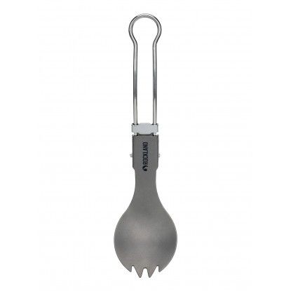 Rockland Airy Titanium Spork Folding Titanium Spoon Fork