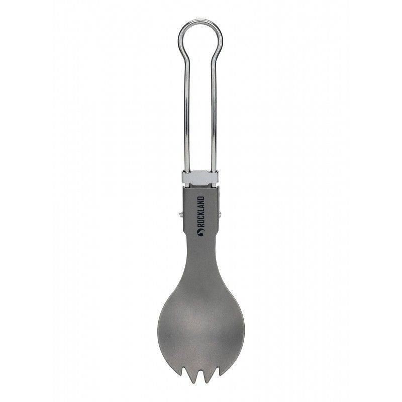 Rockland Airy Titanium Spork Folding Titanium Spoon Fork