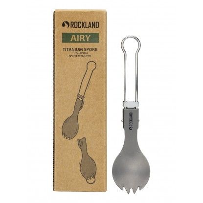 Rockland Airy Titanium Spork sulankstomas titaninis šaukštas-šakutė